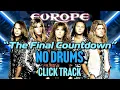 Download Lagu Europe “The Final Countdown” Drumless with Click Track | No Drums with Metronome