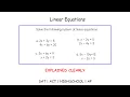 One Solution No Solution Infinitely Many Solutions in Linear Equations