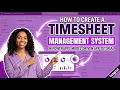 How to Create a Timesheet Management System in PowerApps Model Driven App Tutorial
