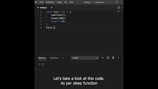 How to make sleep function in JavaScript SetTimeout Promises Async Await Basics