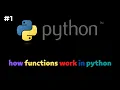 how functions work in python Making Your Code Reusable part 1