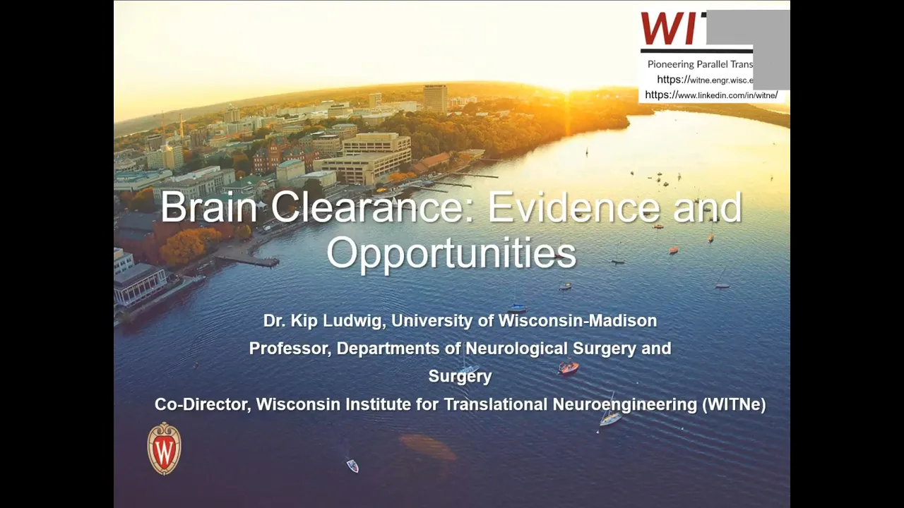 Dept of Neurosurgery Grand Rounds Dr Ludwig speaking Nov 12, 2025
