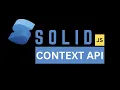 SolidJS Context API