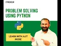 Problem Solving Using Python Lecture 6