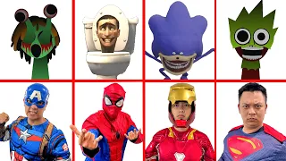 Superheroes VS Giant Monsters