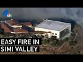 Easy Fire Burns Near Reagan Library NBCLA