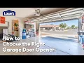 How to Choose the Right Garage Door Opener Guide