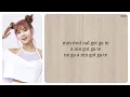 TWICE - TT easy lyrics