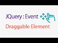 JQuery Event Draggable Element Tutorial