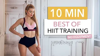 Download 10 MIN BEST OF HIIT - a compilation of the best parts of my HIIT workouts - INTENSE I Pamela Reif MP3