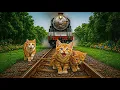 Download Lagu Mama Cat Trims Fur on the Farm and Makes Tiger Hat For Kittens At Home🐾🎩🐯
