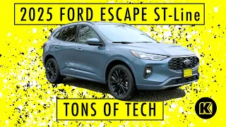 Enjoy the Tech in the 2025 Ford Escape ST-Line Walkaround