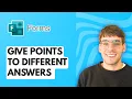 How to Give Points to Different Answers on Microsoft Forms 2026 Full Guide