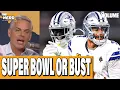 SUPER BOWL or BUST for Cowboys Browns Bears Buccaneers predictions Colin Cowherd HERD NFL