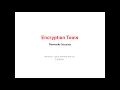 Introduction to Cryptography - Caesar Cipher Playfair Cipher