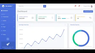 How to integrate Admin Template in CodeIgniter