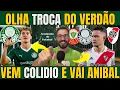 PALMEIRAS PROXIMO DE ANUCIAR A TROCA DE ANIBAL MORENO POR FACUNDO COLIDIO COM O RIVER PLATE