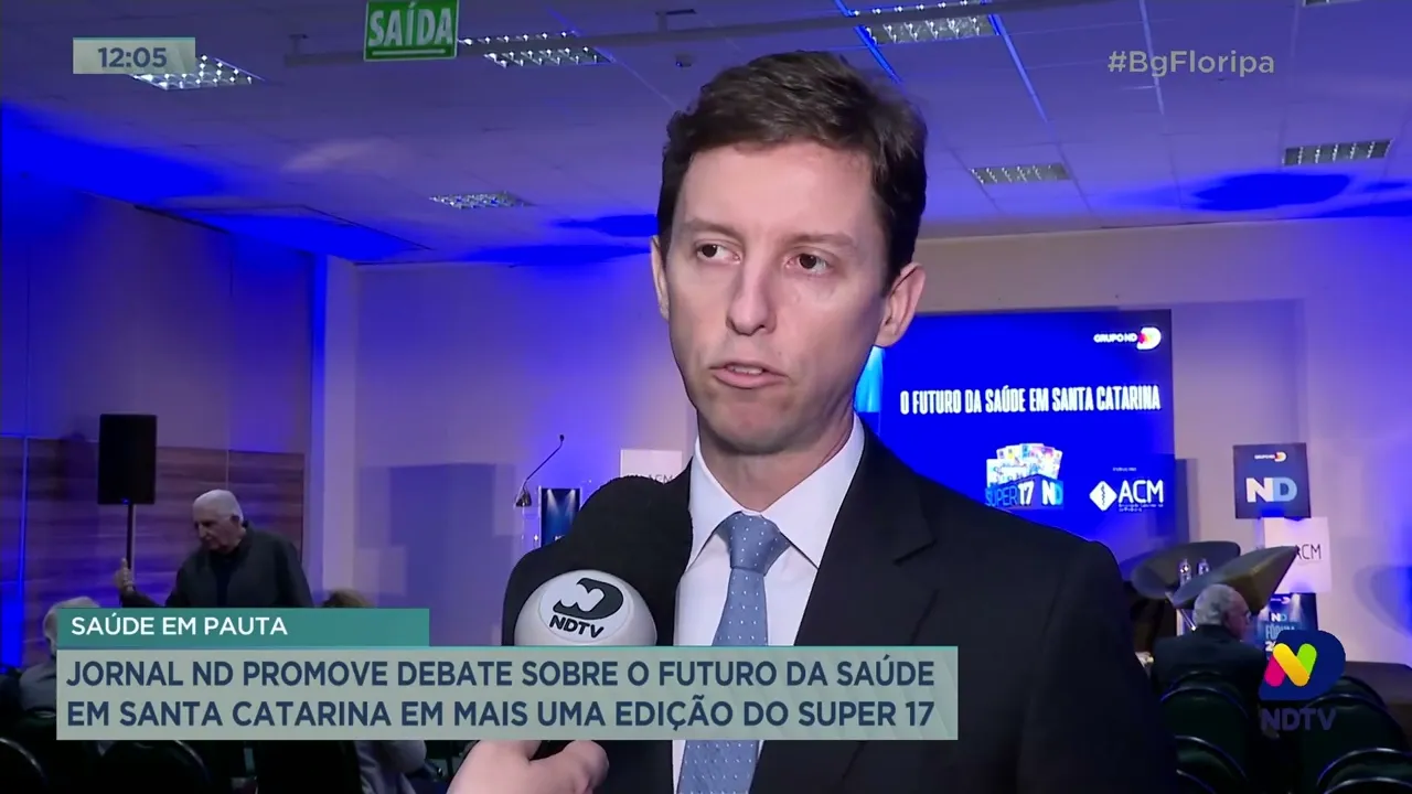 Saúde em pauta: Jornal ND promove debate sobre o futuro da saúde em SC na nova edição do Super 17
