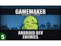 GAMEMAKER Simple Android Physics Platformer Game - Part 5 Enemies