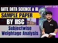 GATE 2024 Data Science Artificial Intelligence Weightage Distribution BYJU S GATE