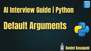 15 Default Arguments in Python AI Interview Guide Python