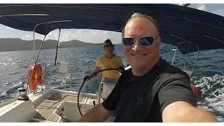 Ep 2 Sailing the BVIs 2015 Cruz Bay and Christmas Cove USVI