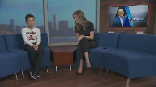Lauren Jiggetts s son Brendan is our Friday Forecaster