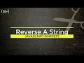 How to reverse a String in JavaScript Tutorial