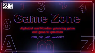 Creating an Interactive Quiz Website with HTML CSS and JavaScript - Game Zone Tutorial