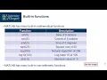 MATLAB Basics Using Built-in Functions