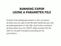 Exporting Data using EXPDP utility in Oracle