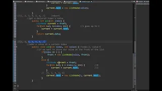 Building Java Programs CH16 ListNode LinkedIntList class with add method pt 2
