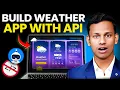 Live Weather App using HTML CSS JavaScript API Project for Beginners