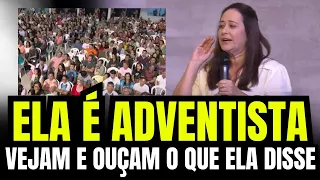 NO PÚLPITO DA IGREJA ADVENTISTA PREGADORA PASSA MENSAGEM INCRÍVEL #iasd #adventistas