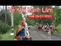 Download Lagu Sư Phúc Giác, sư Minh Thông huynh đệ sư Minh Tuệ bộ hành về Khổ Hạnh Lâm sáng 05/07/2025