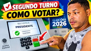 Como VOTAR NA URNA ELETRÔNICA no SEGUNDO TURNO DAS ELEIÇÕES de 2026!
