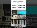 Download Lagu Kaoma - Lambada (Piano tutorial) #lambada #piano #tutorial #music