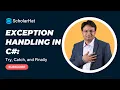Exception Handling in C C Exception Handling Tutorial Learn Exception Handling Step-by-Step