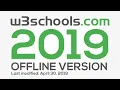 Offline w3schools 2019 Last update April 30 2019