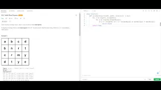 Google Interview Question - Valid Word Square