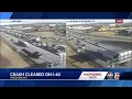 Greensboro crash causes high impact to traffic I-40 is now reopened