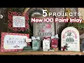 Five Projects With The New IOD the North Pole Co Paint Inlay Filled with Tips and Tricks