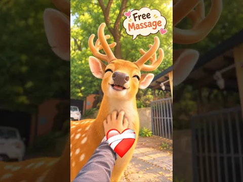 He Found His Favorite Massage Spot! 🦌😳❤️