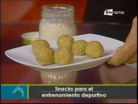 Snacks para el entrenamiento deportivo