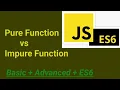 Pure Function vs Impure Function JavaScript Hindi