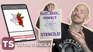 How to Make a Tattoo Stencil Using Tattoo Stencil App Tattoo Stencil Tutorial