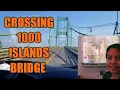 Crossing Thousand Island Bridge Border Canada USA Road Trip