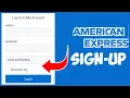 American Express Login Sign in Amex Bank Account EASY GUIDE