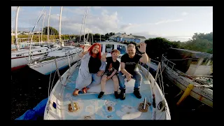 #57 – NORMAL FAMILY restore a RUSTY OLD SAILBOAT