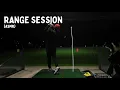Peaceful Driving Range Session ASMR Night Golf